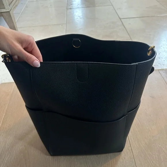 Celine Black Leather Bag - Picture 5 of 6